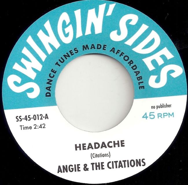 Angie & The Citations / Nocturners - Headache / Journey To The..